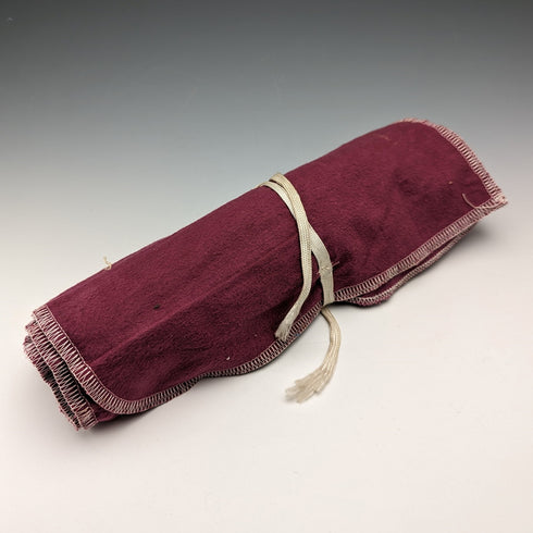 Circa 1860 British antique silver handle cutlery, 4 pairs, Harrison Brothers & Howson